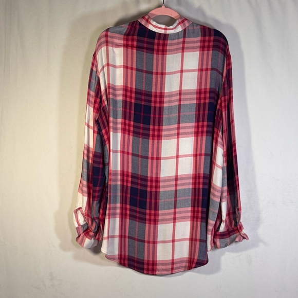Express Plaid Button-Down Shirt - Picture 4 of 7